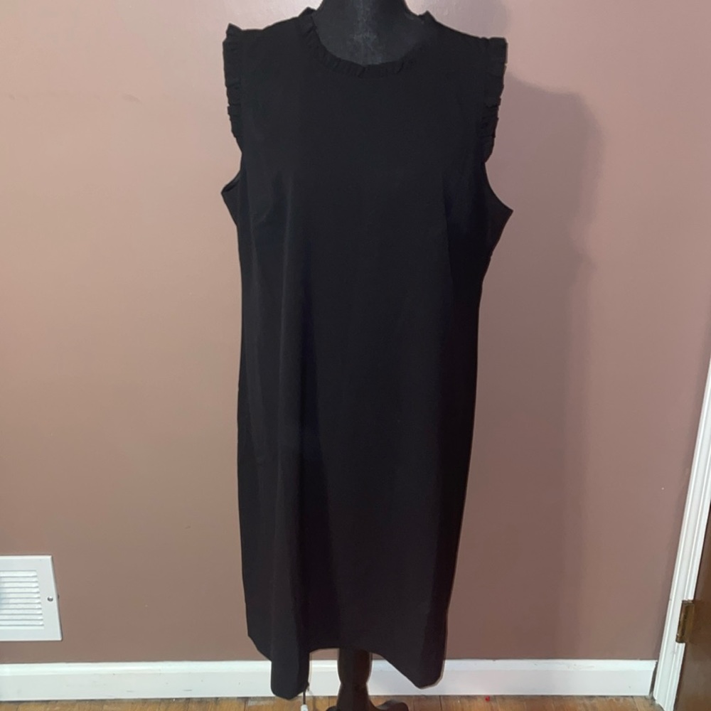 NWT J Crew Black Dress Sz 16